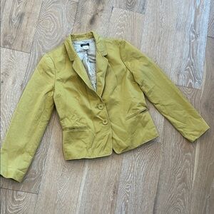 J. Crew Golden Yellow Blazer